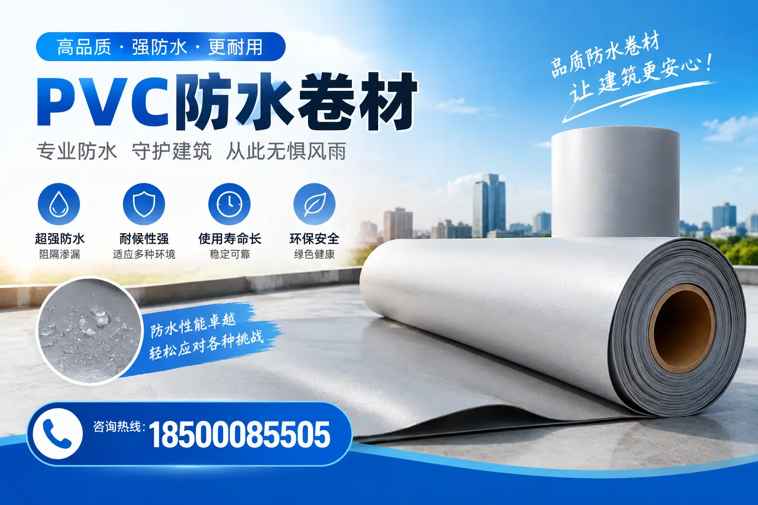 如何选择高质量的PVC防水卷材？成都消费者必看指南